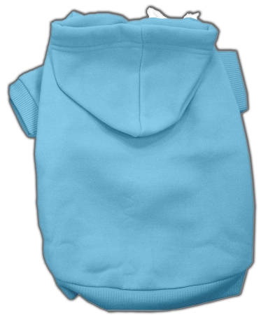 Blank Pet Hoodies Baby Blue XL